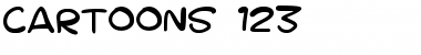 Download Cartoons 123 Regular Font Title Preview
