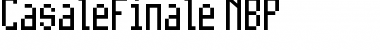 Download CasaleFinale NBP Regular Font Title Preview