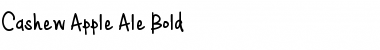 Download Cashew Apple Ale Bold Font Title Preview