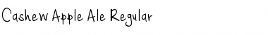 Download Cashew Apple Ale Regular Font Title Preview