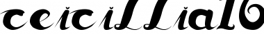 Download ceicillia16121 Regular Font Title Preview