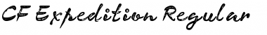 Download CF Expedition Regular Font Title Preview