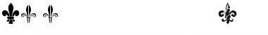 Download CF Fleurs de Lys Regular Font Title Preview