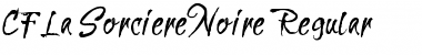 Download CF La Sorciere Noire Regular Font Title Preview
