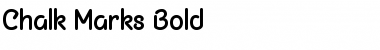 Download Chalk Marks Bold Font Title Preview
