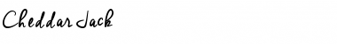 Download Cheddar Jack Regular Font Title Preview