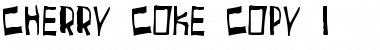 Download Cherry Coke Regular Font Title Preview