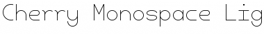 Download Cherry Light Font Title Preview