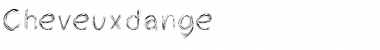 Download Cheveuxdange Medium Font Title Preview