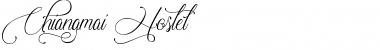 Download Chiangmai Hostel Regular Font Title Preview