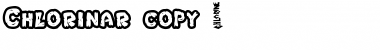 Download Chlorinar Regular Font Title Preview