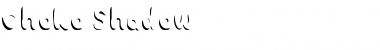 Download Choko Shadow Regular Font Title Preview