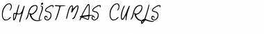 Download Christmas Curls Regular Font Title Preview
