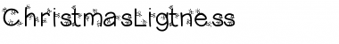 Download ChristmasLigtness Medium Font Title Preview