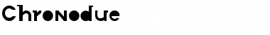 Download Chronodue Regular Font Title Preview