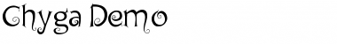 Download Chyga Demo Font Title Preview