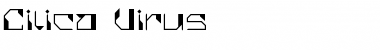 Download Cilica Virus Font Title Preview