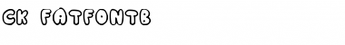 Download CK_FATFONTB Medium Font Title Preview