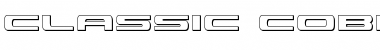 Download Classic Cobra 3D Regular Font Title Preview