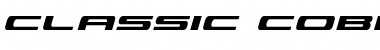 Download Classic Cobra Italic Italic Font Title Preview