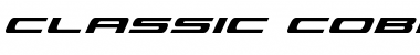 Download Classic Cobra Super-Italic Italic Font Title Preview