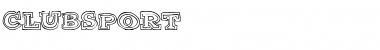 Download ClubSport Regular Font Title Preview