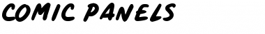 Download Comic Panels Regular Font Title Preview