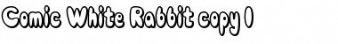 Download Comic White Rabbit Regular Font Title Preview