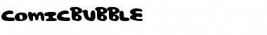 Download ComicBubble Regular Font Title Preview