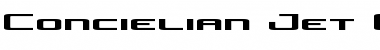 Download Concielian Jet Expanded Expanded Font Title Preview
