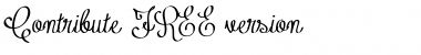 Download Contribute_FREE-version Regular Font Title Preview