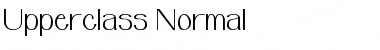 Download Upperclass Normal Font