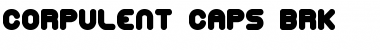 Download Corpulent Caps BRK Regular Font Title Preview