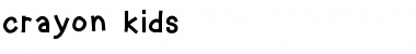 Download crayon kids Medium Font Title Preview