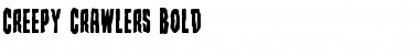 Download Creepy Crawlers Bold Bold Font Title Preview