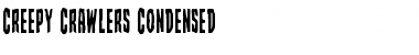 Download Creepy Crawlers Condensed Condensed Font Title Preview