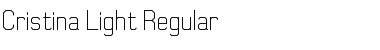 Download Cristina Light Regular Font Title Preview