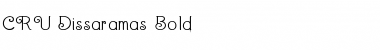 Download CRU-Dissaramas-Bold Bold Font Title Preview