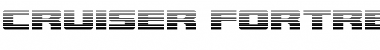 Download Cruiser Fortress Gradient Regular Font Title Preview