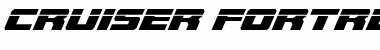 Download Cruiser Fortress Laser Italic Italic Font Title Preview
