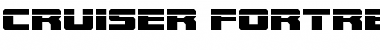 Download Cruiser Fortress Laser Regular Font Title Preview