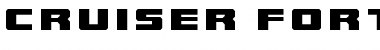 Download Cruiser Fortress Title Regular Font Title Preview