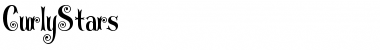 Download CurlyStars Regular Font Title Preview
