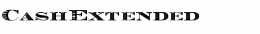 Download CashExtended Regular Font Title Preview