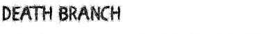 Download Death Branch Regular Font Title Preview