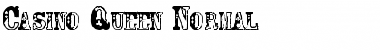 Download Casino Queen Normal Font Title Preview