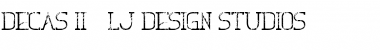 Download Decas II Regular Font Title Preview