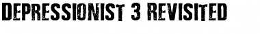 Download Depressionist 3 Revisited Regular Font Title Preview