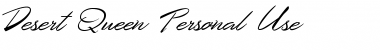 Download Desert Queen Personal Use Regular Font Title Preview