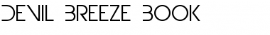 Download Devil Breeze Book Font Title Preview